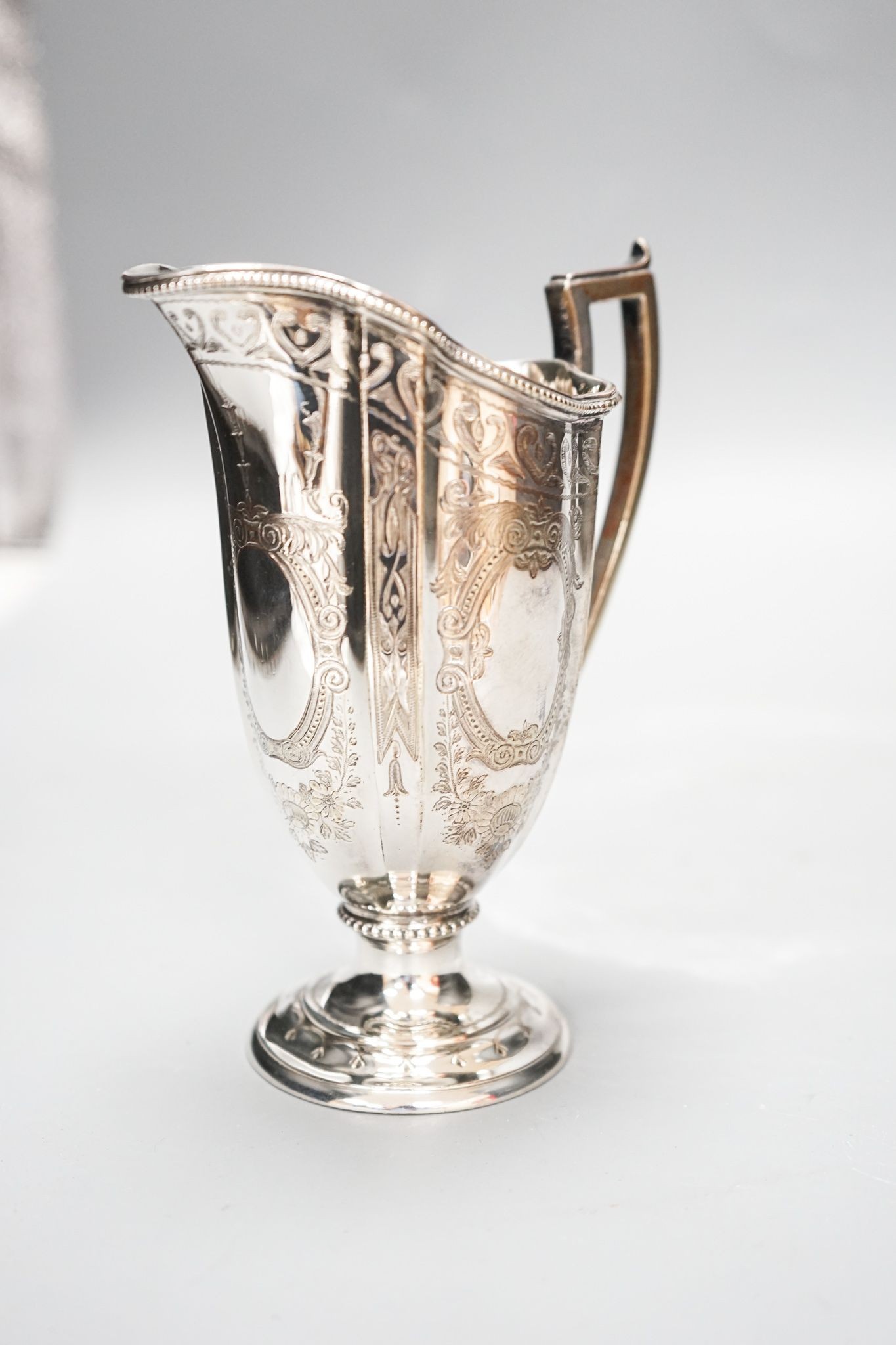 Silver plated ware including hot plate and cover
